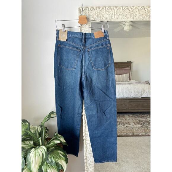Madewell Baggy Straight Jeans - Picture 6 of 8